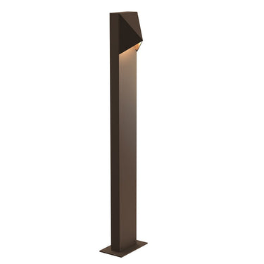Sonneman 7323 Triform Compact 28" LED Bollard in Textured Bronze 1