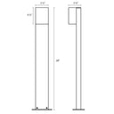 Sonneman 7341 Box 16" LED Bollard 3