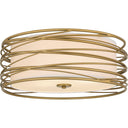 Spiral 3 Light Semi-Flush Mount 2