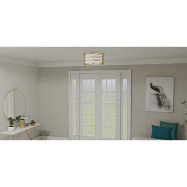 Spiral 3 Light Semi-Flush Mount 4