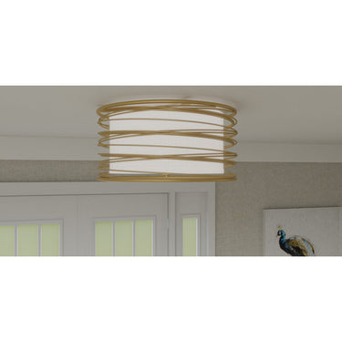 Spiral 3 Light Semi-Flush Mount 5