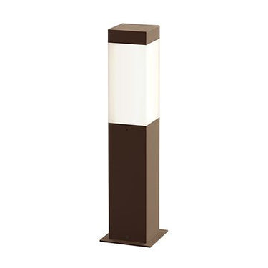 Square Column 16" LED Bollard - Crescent Harbor