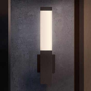 Square Column 16" LED Bollard - Crescent Harbor1
