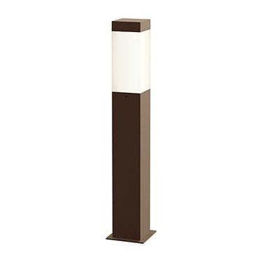 Square Column 22" LED Bollard - Crescent Harbor