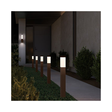 Square Column 28" LED Bollard 2