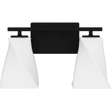 Stetson 2 Light Bath Light in Matte Black 3
