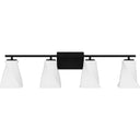 Stetson 4 Light Bath Light in Matte Black 3