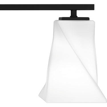 Stetson 4 Light Bath Light in Matte Black 6