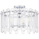 Stiles 5 Light Semi-Flush Mount in Polished Chrome 5