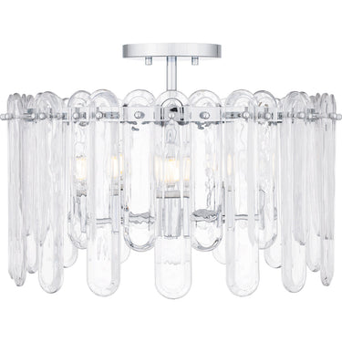 Stiles 5 Light Semi-Flush Mount in Polished Chrome 6