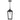 Stoneleigh 1 Light Mini Pendant in Mottled Black 4