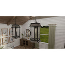 Strader 1 Light Mini Pendant in Matte Black 3
