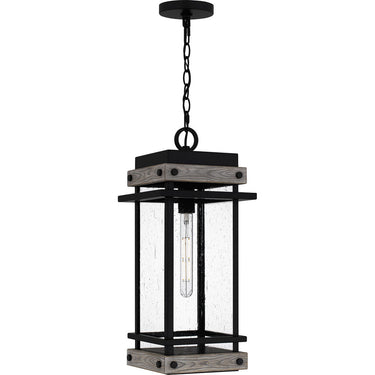 Strader 1 Light Mini Pendant in Matte Black 1