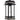 Strader 1 Light Outdoor Pendant in Matte Black 2