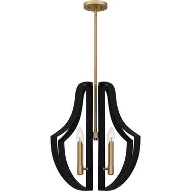 Talis 4 Light Pendant in Matte Black 4
