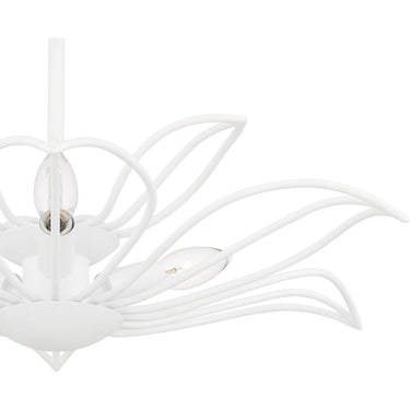 Tallulah 3 Light Pendant in Sand White 2