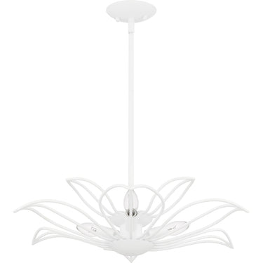 Tallulah 3 Light Pendant in Sand White 4