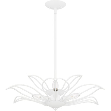 Tallulah 3 Light Pendant in Sand White 1