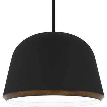 Tamara 4 Light Pendant in Matte Black 2