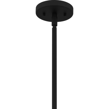 Tamara 4 Light Pendant in Matte Black 3