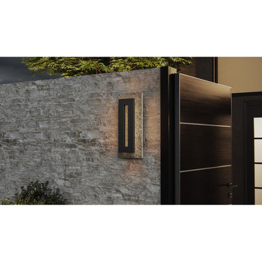 Tate TTE8308EK Outdoor Wall Sconce in Earth Black 4