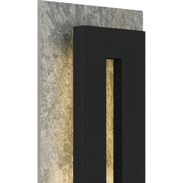 Tate TTE8408EK Outdoor Wall Sconce in Earth Black 4
