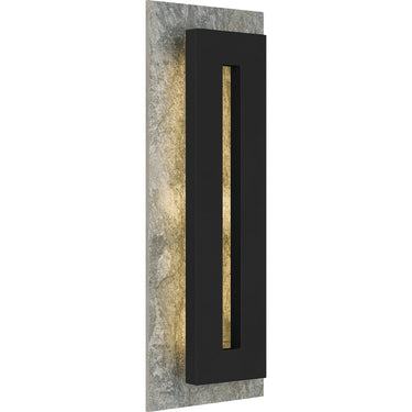 Tate TTE8408EK Outdoor Wall Sconce in Earth Black 1