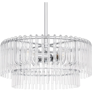Tayshia 3 Light Pendant in Polished Chrome 2