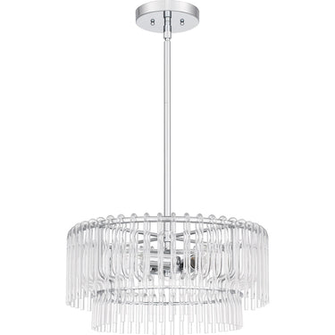 Tayshia 3 Light Pendant in Polished Chrome 4