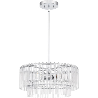 Tayshia 3 Light Pendant in Polished Chrome 1