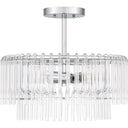 Tayshia 3 Light Semi-Flush Mount in Polished Chrome 3