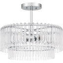 Tayshia 3 Light Semi-Flush Mount in Polished Chrome 1