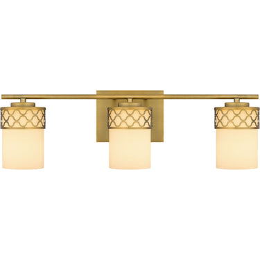 Tenley 3 Light Bath Light in Aged Brass 1