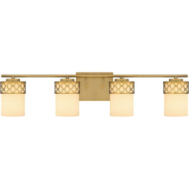 Tenley 4 Light Bath Light in Aged Brass 1