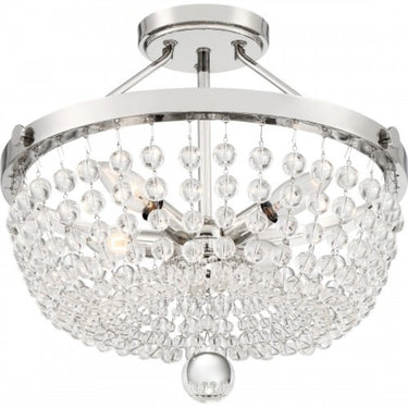 Teresa Semi-Flush Mount-TRA1716PK 1