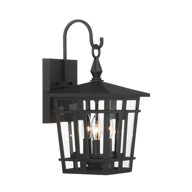 The Great Outdoors Fieldstone 17.75" High 3 Light Outdoor Wall Sconce - 77901-66 2