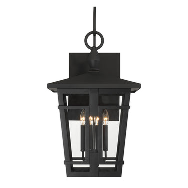 The Great Outdoors Fieldstone 32" High 4 Light Outdoor Wall Sconce - 77902-66