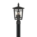 The Great Outdoors Fieldstone 9" High 3 Light Outdoor Post Mount - 77905-66