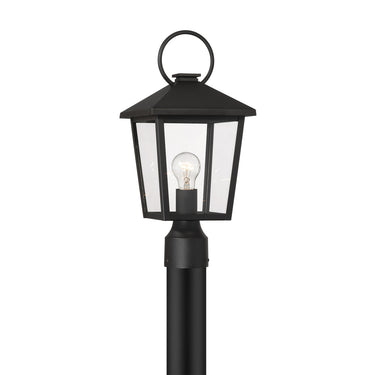 The Great Outdoors Parkside 8" High 1 Light Outdoor Post Mount - 78005-66 1