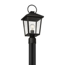 The Great Outdoors Parkside 8" High 1 Light Outdoor Post Mount - 78005-66 2