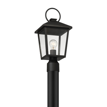 The Great Outdoors Parkside 8" High 1 Light Outdoor Post Mount - 78005-66 2