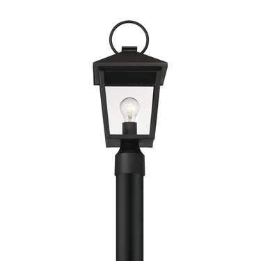 The Great Outdoors Parkside 8" High 1 Light Outdoor Post Mount - 78005-66 3