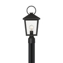 The Great Outdoors Parkside 8" High 1 Light Outdoor Post Mount - 78005-66