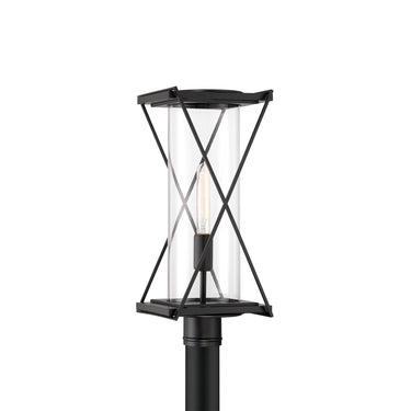The Great Outdoors Rockhill 21.5" High 1 Light Outdoor Post Mount - 77605-899 1