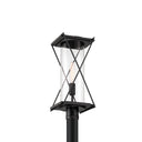 The Great Outdoors Rockhill 21.5" High 1 Light Outdoor Post Mount - 77605-899 2