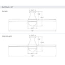 The Modern Fan Company Ball Flush Fan 17