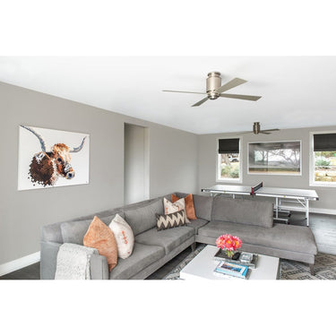 The Modern Fan Company Lapa Flush Mount Fan Without Light 16