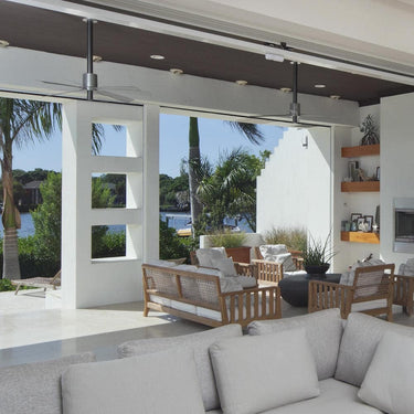 The Modern Fan Company Pensi Fan - Aluminum/Anthracite 10