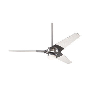 The Modern Fan Company Torsion Fan with 17W LED Light - Bright Nickel 5