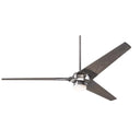 The Modern Fan Company Torsion Fan with 17W LED Light - Bright Nickel 6